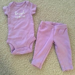 Baby Girl Just One You Made by Carter’s Outfit